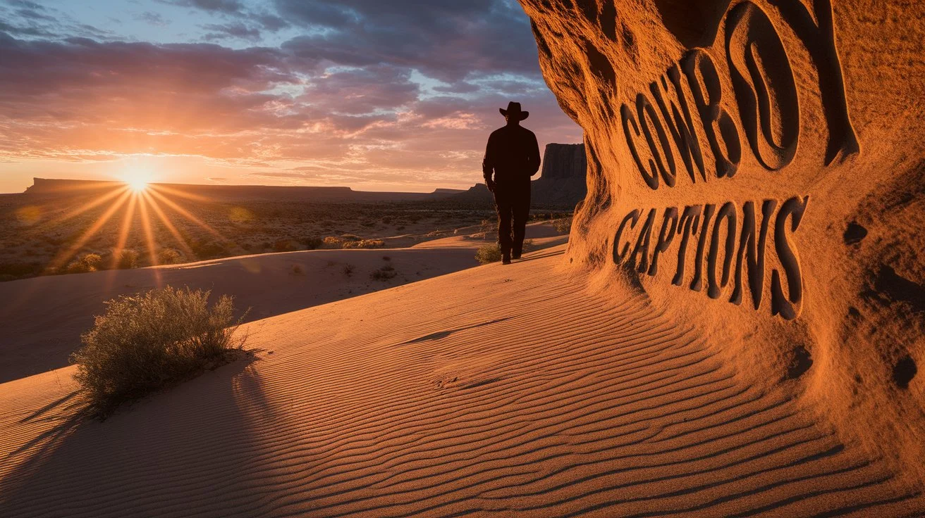 cowboy captions