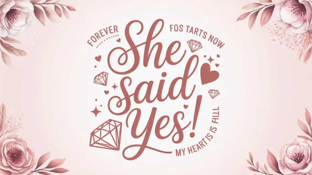 Engagement Instagram Captions for Her That Feel Real