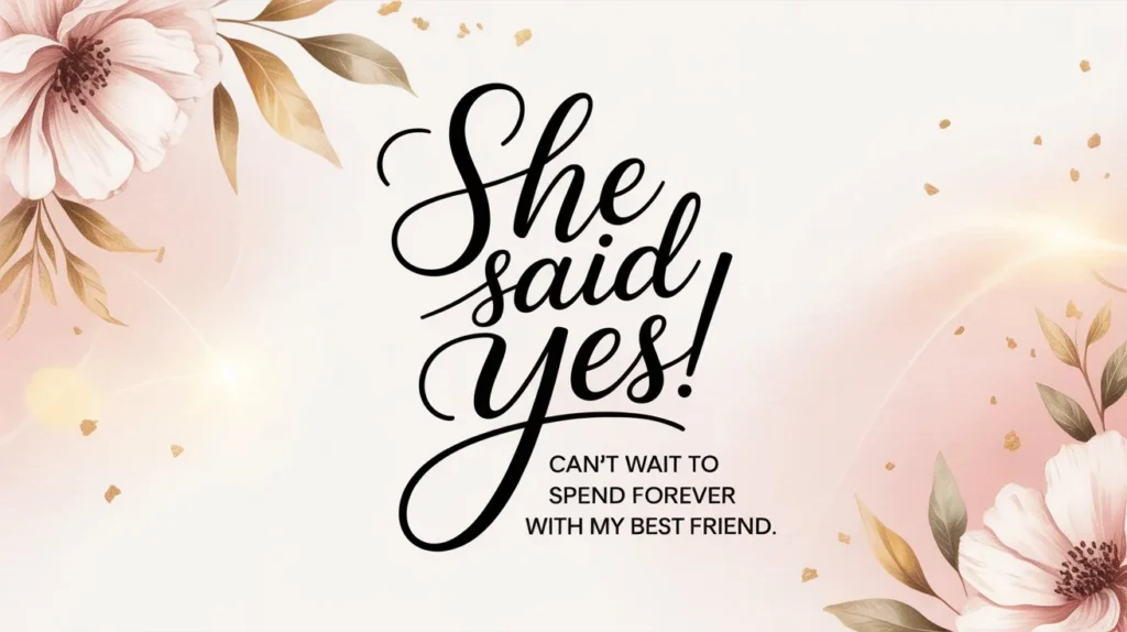 Engagement Instagram Captions for Her That Feel Real