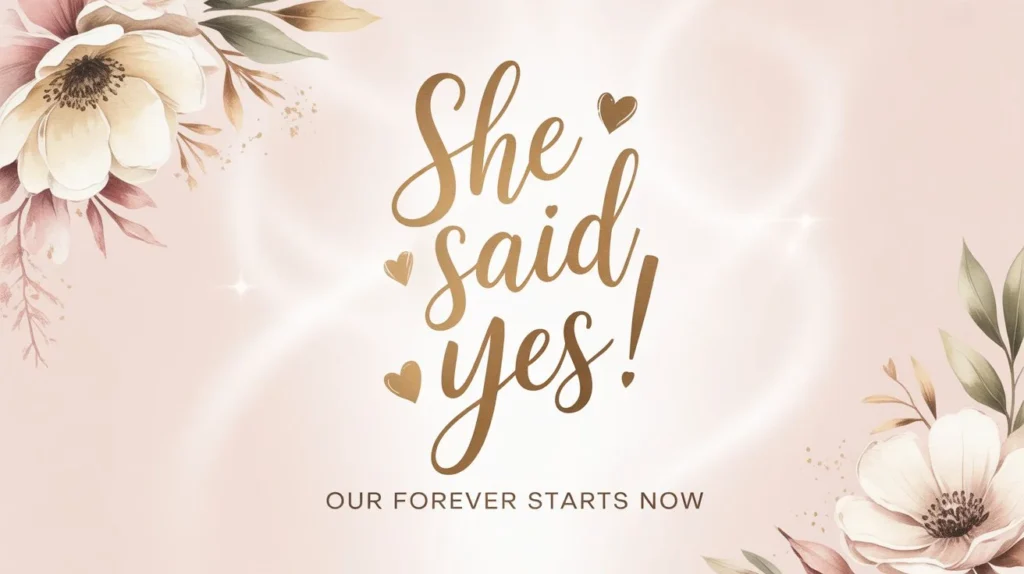 Engagement Instagram Captions for Her That Feel Real