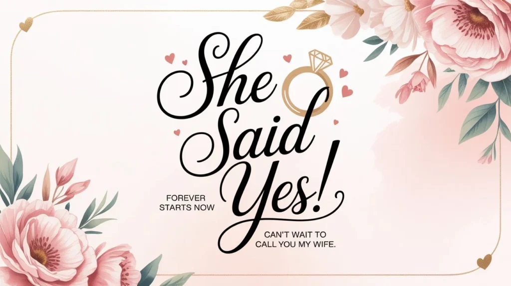 Engagement Instagram Captions for Her That Feel Real