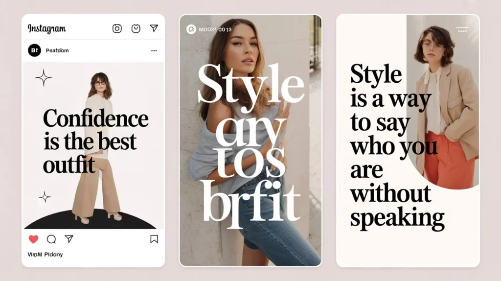 Fashion Instagram Captions
