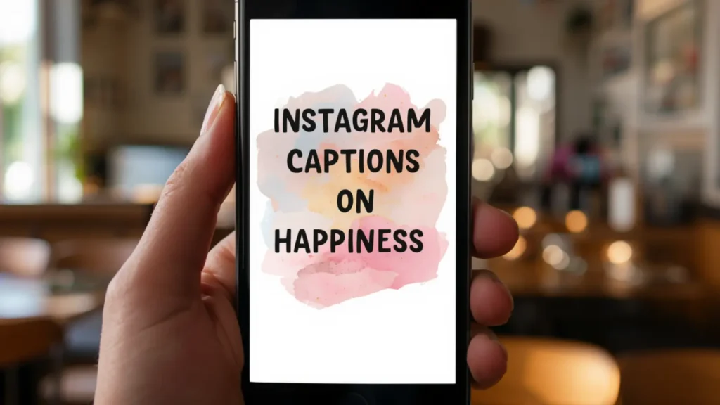 Instagram Captions on Happiness