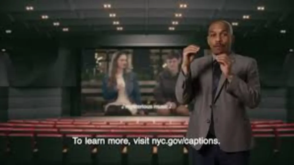 open caption movie