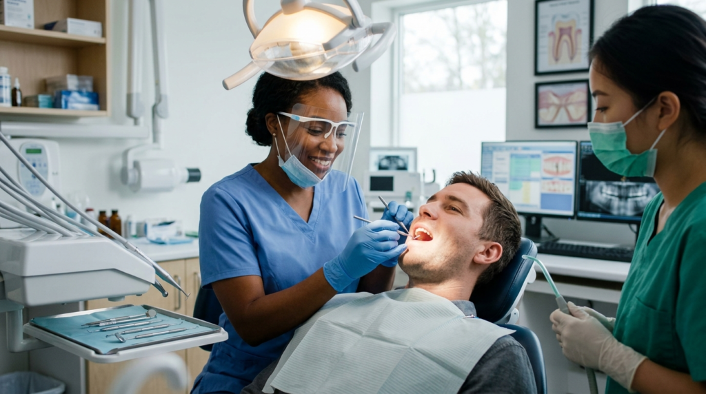 funny dentist captions