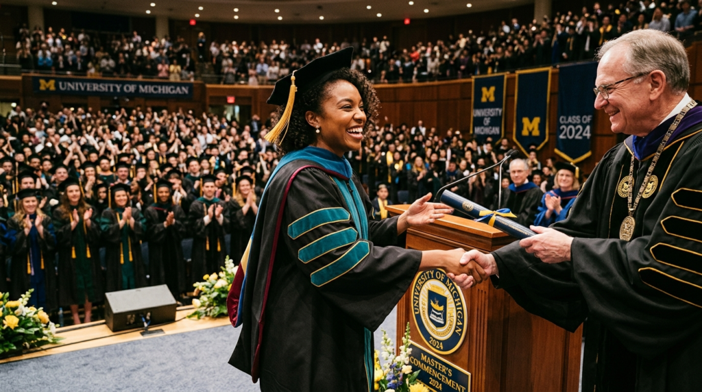 masters graduation captions