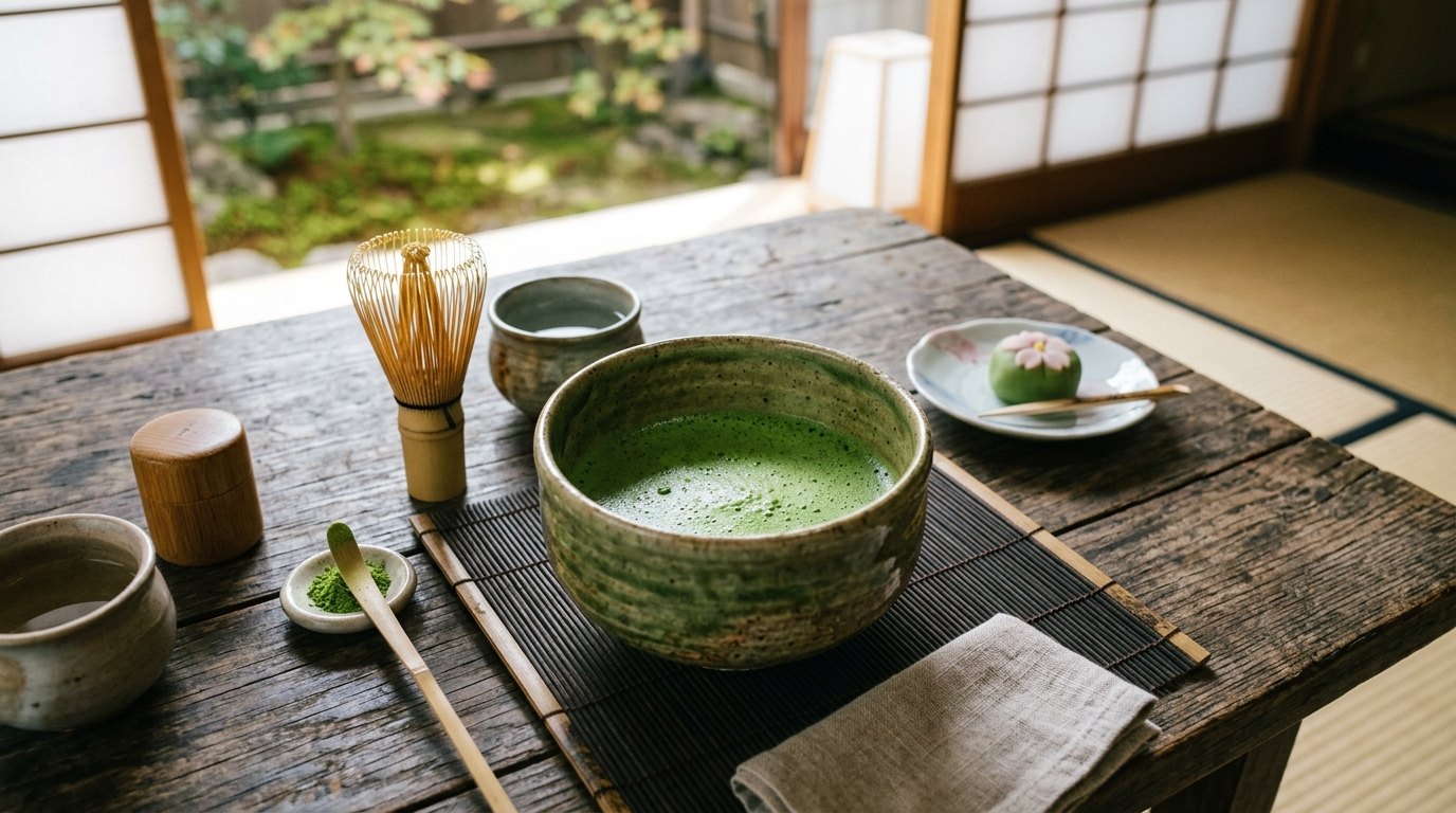 matcha captions