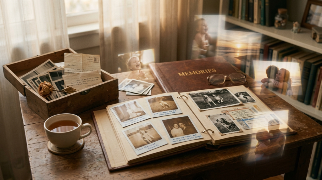 memories caption