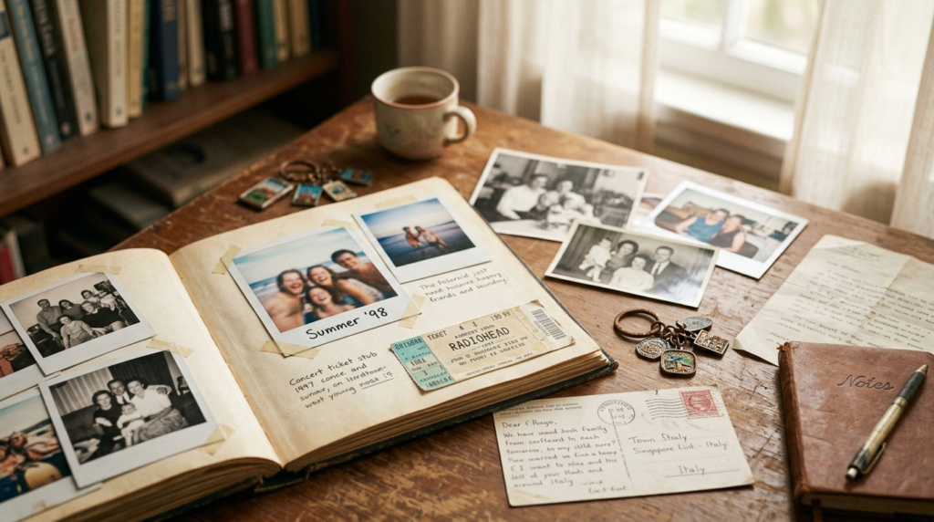 memories caption