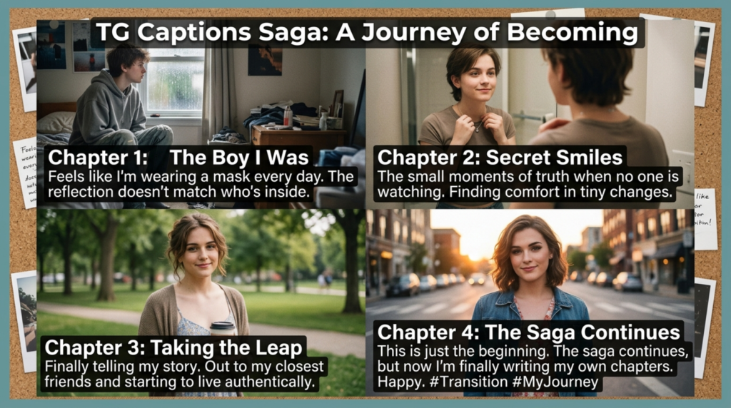 tg captions saga