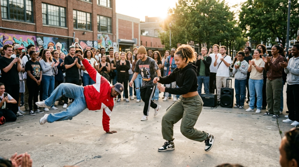 caption about dance
