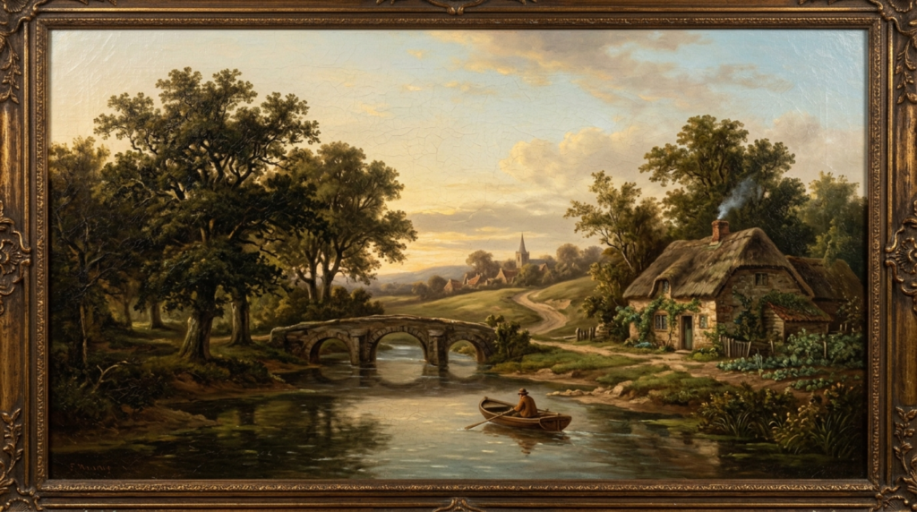 caption for a painting